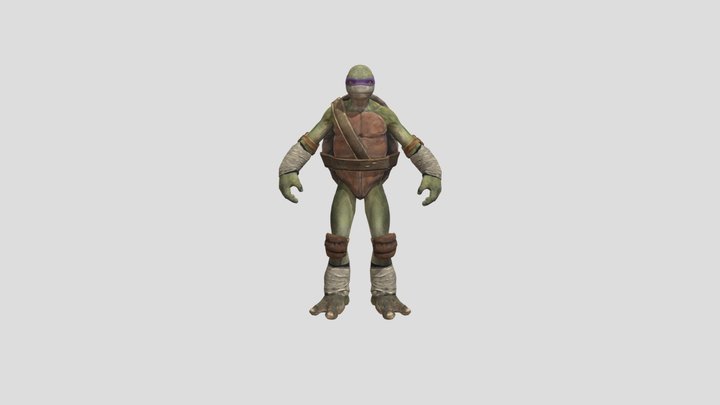 Donatello (TMNT Out Of The Shadows) 3D Model
