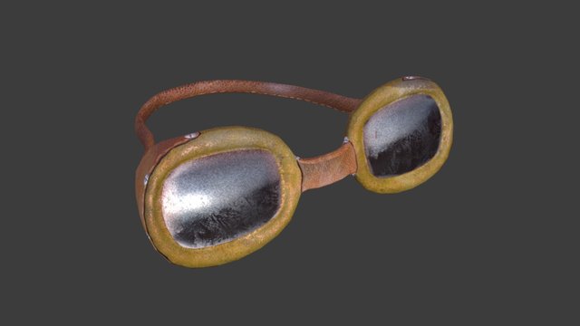 Desert Goggles 3D Model