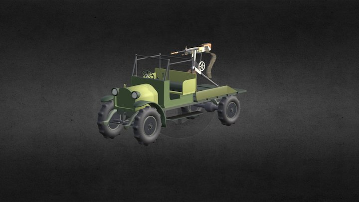 Le transporteur d'arme lourde 3D Model