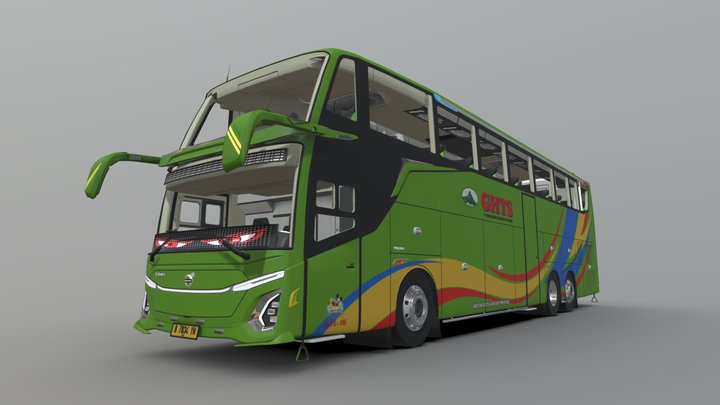 Adiputro Jetbus 5 UHD 3D Model