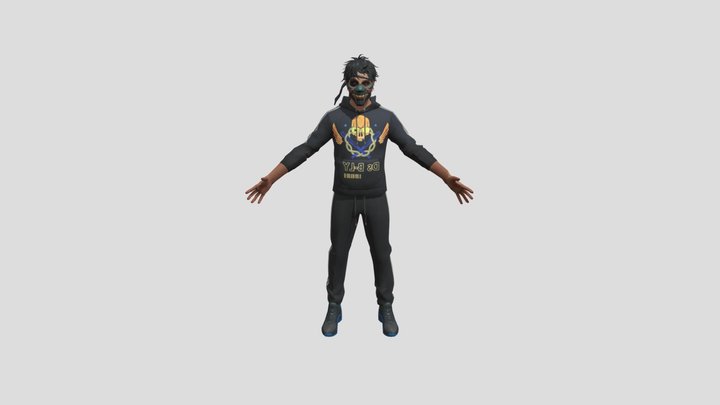 Blackfgamer Pose MK1 3D Model