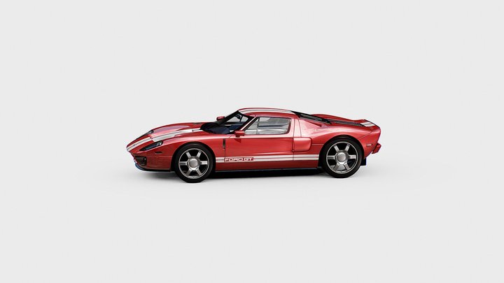 Ford GT40 2005 | www.vecarz.com – Modelo 3D gratuito STL