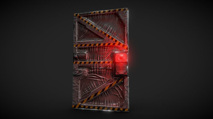 Obstacle Door (Glow) 3D Model
