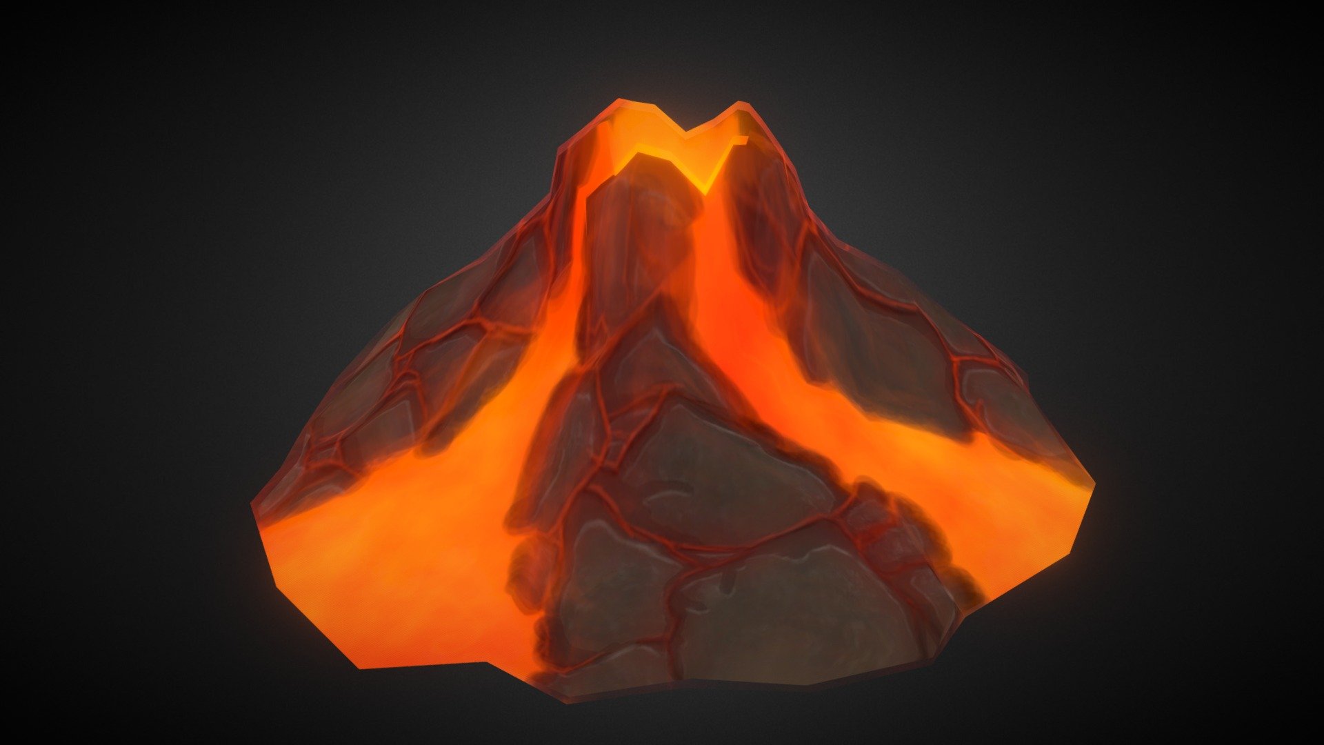Diagram Volcano 3d Model Volcano Diagram 3d