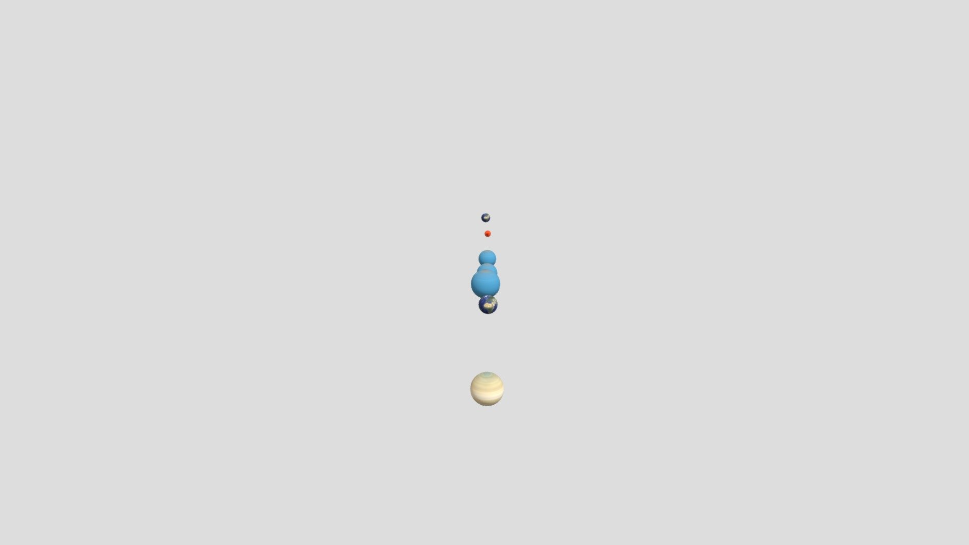 Kepler 11 Planetary System Animation