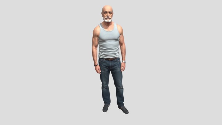 Mature Muscle – Modello 3D gratuito STL