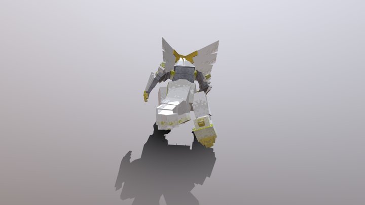 Ascended Palkia 3D Model