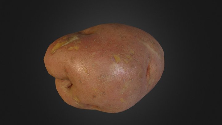 Red Potato 3D Model