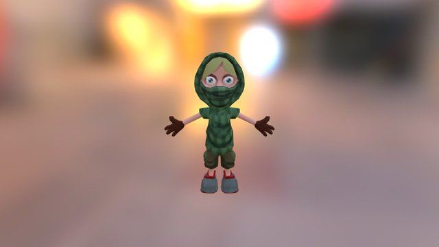 DD2452 Cid, final 3D Model