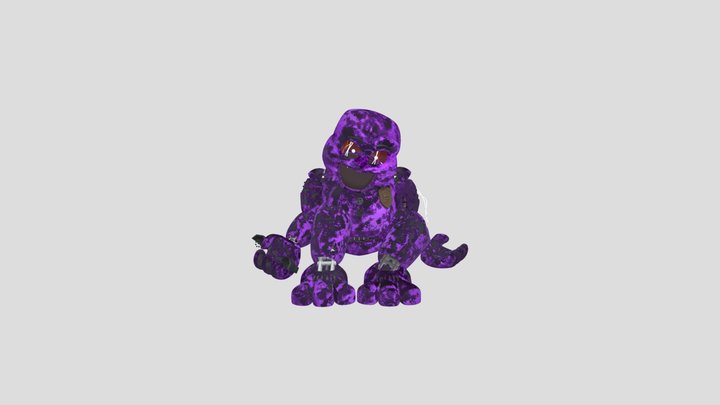 WitheredPurpleGuy 3D Model