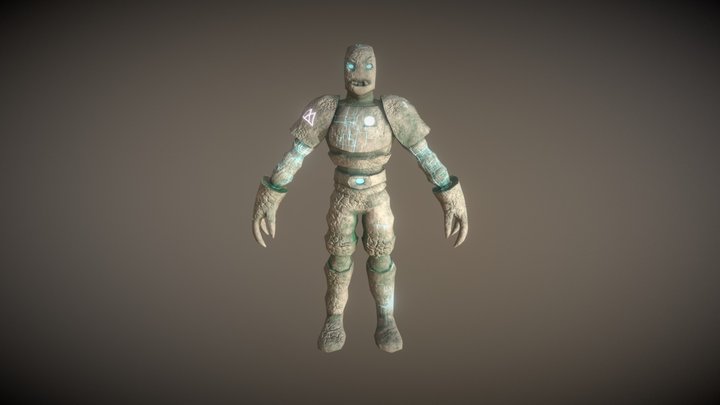 Rock_Titan 3D Model