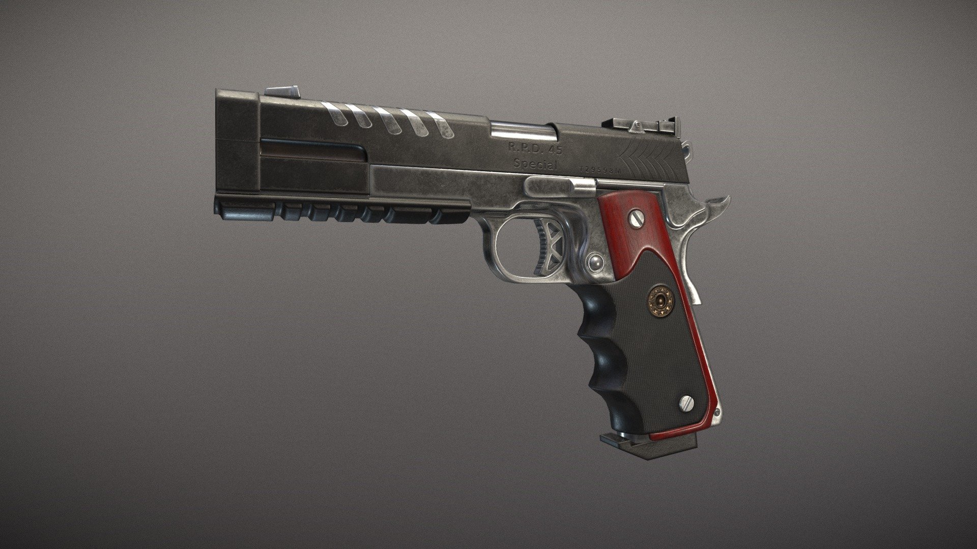 Colt M1911 - 3D model by Holodulyaa [57258c0] - Sketchfab