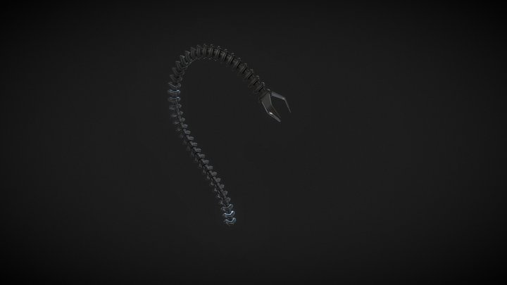 Doc Ock Arms Rigged 3D Model