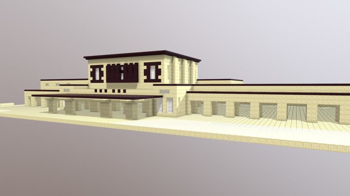 台北車站 ( Minecraft ) 3D Model