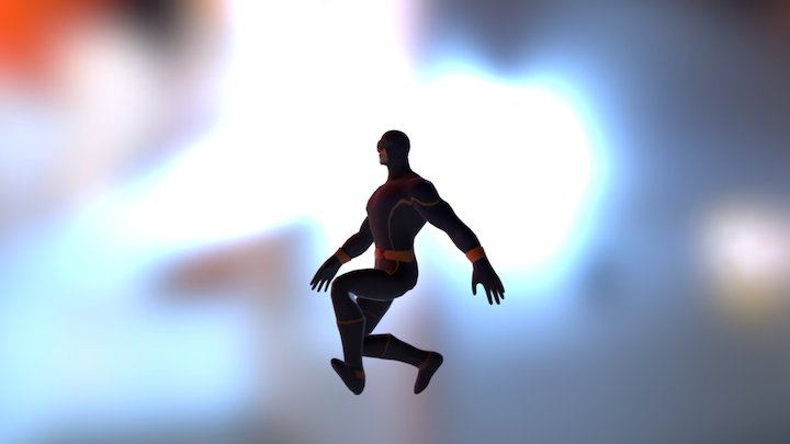 Jumping Walk 3D Model