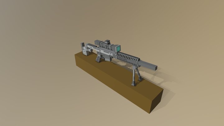 Sniper CS5_Qx3000 3D Model