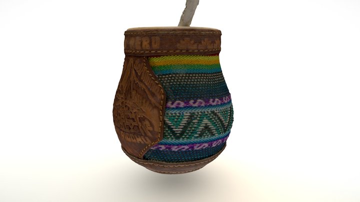 The Peruvian Mate Cup 3D Model