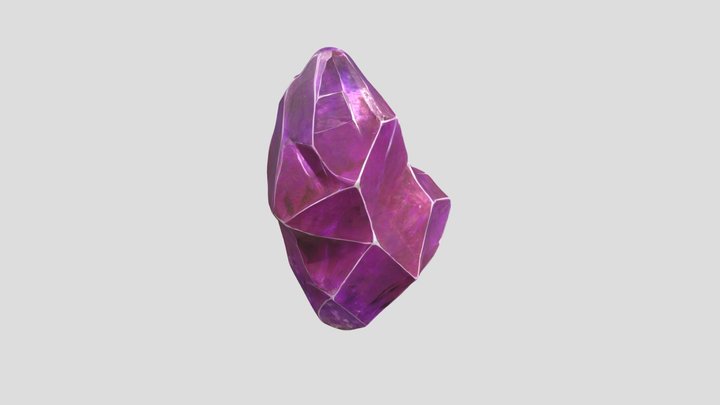 Ethereal Crystal 3D Model