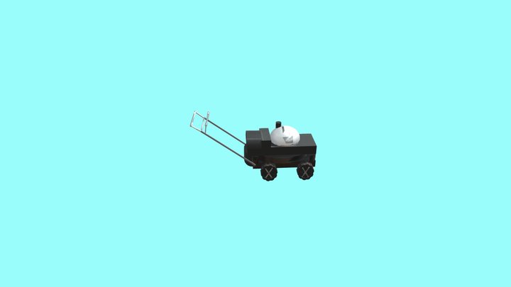 Lawnmower 3D Model