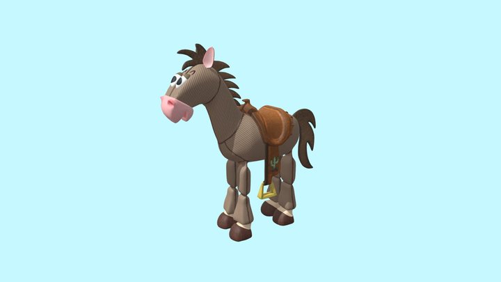 Bullseye Toy Story 3D Model