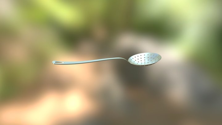 Draining spoon 3D Model