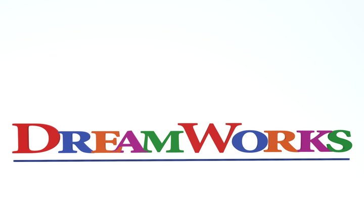 DreamWorks Animation Logo 2005 Remake (Over The 3D Model