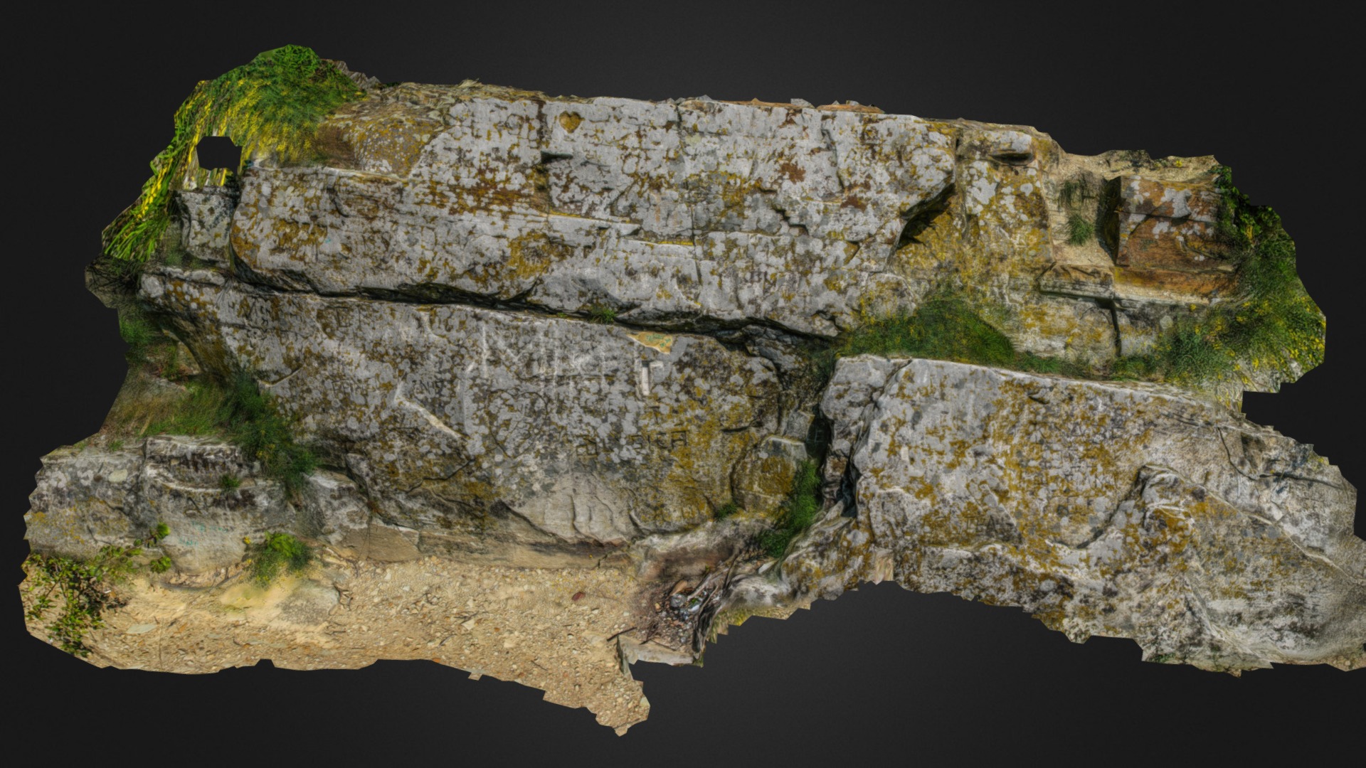 Stone wall - 3D model by SenYul [572b4dd] - Sketchfab