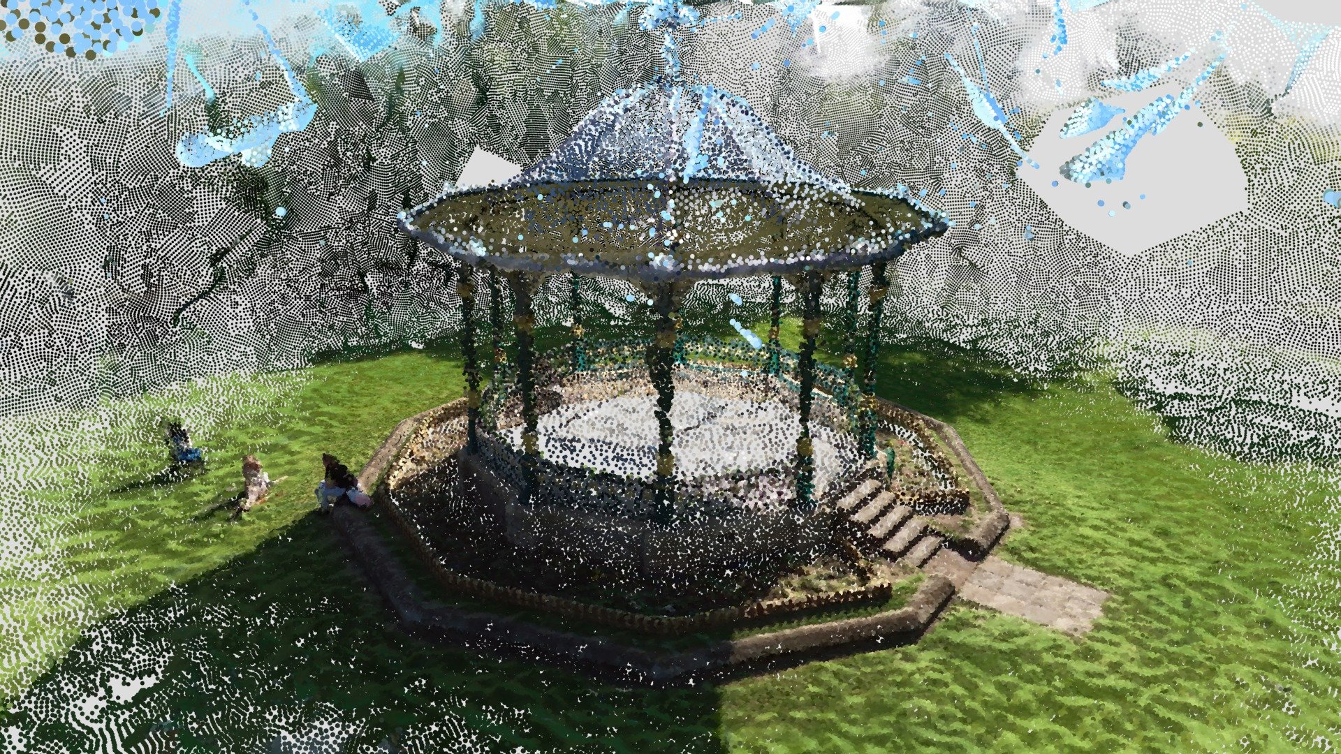 Grove Park Band Stand Point Cloud