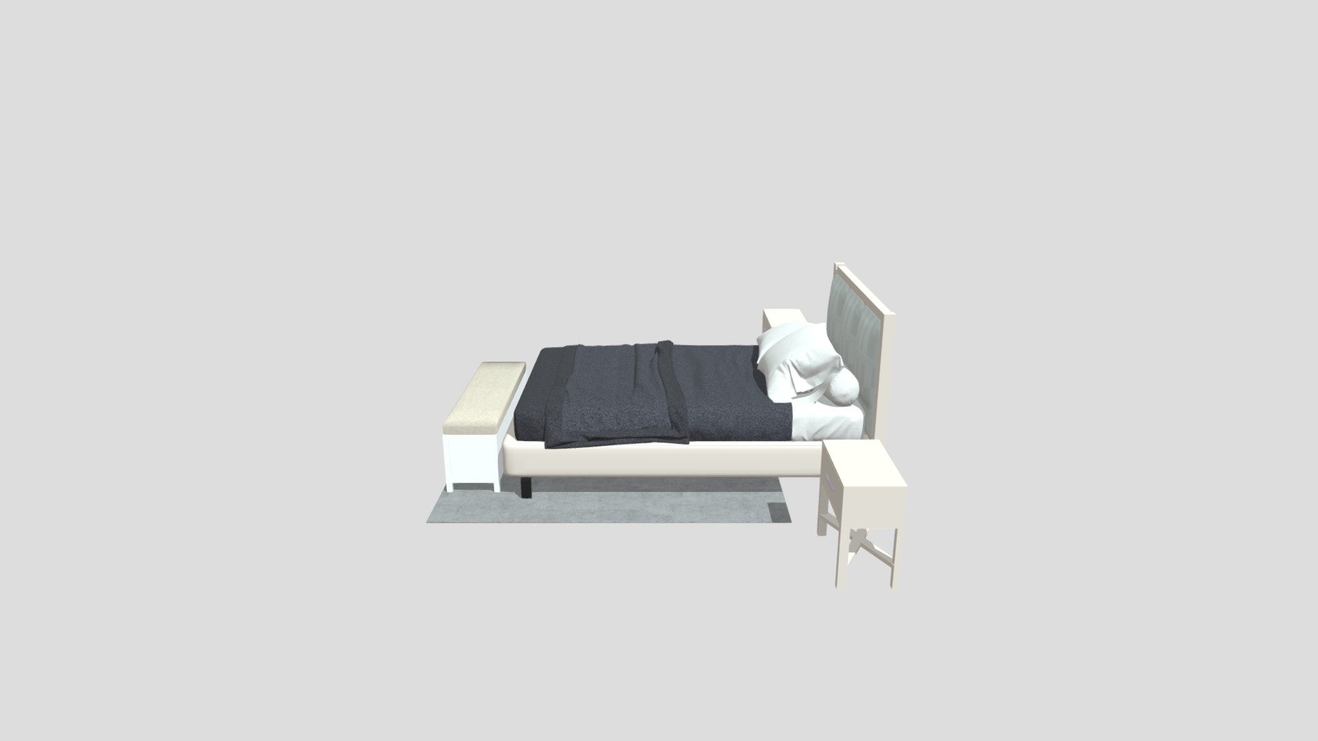 Dormitorio - 3D model by juanperezxrl82000 [572cc43] - Sketchfab