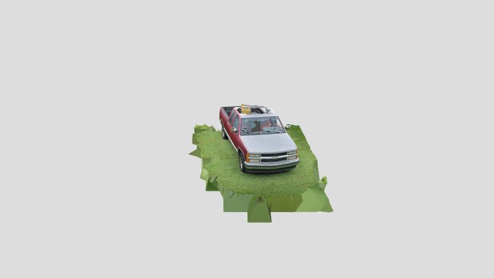 Truck -RealityScan Mobile 3D Model