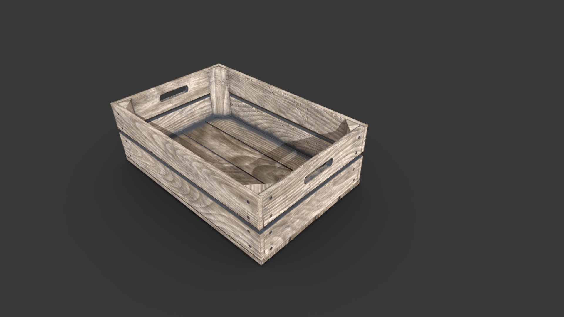 Wooden Box With Handles | Game Assets - Buy Royalty Free 3D model by ...