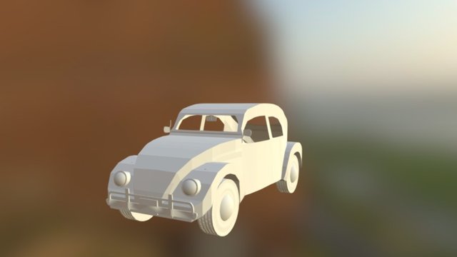 volkswagen escarabajo 3D Model