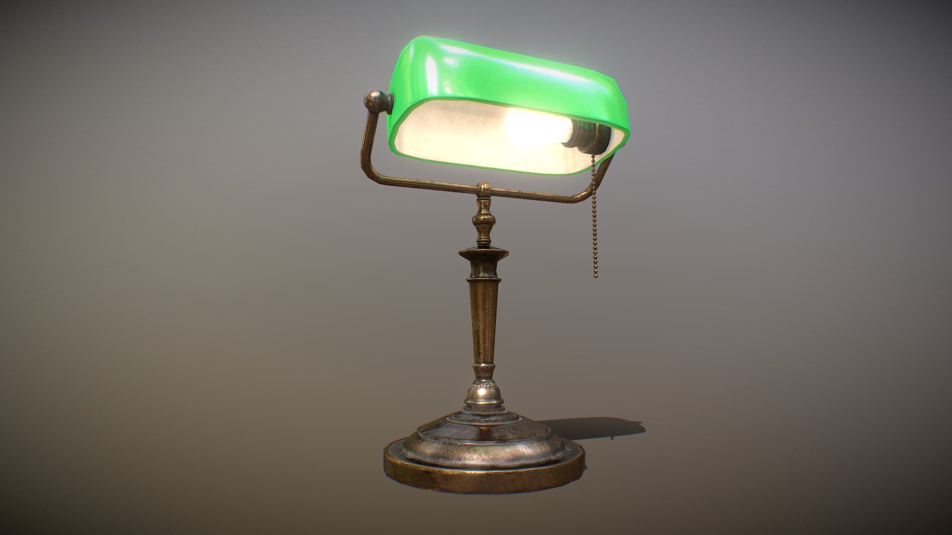 Banker Lamp - Buy Royalty Free 3D model by Borja B. (@BorjaBM) [573128d ...