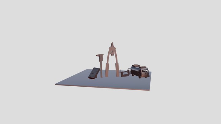 5 40 minute drafts. retry school 3D Model