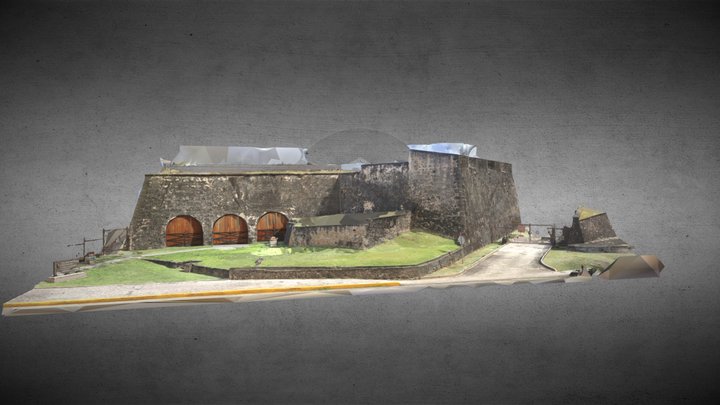 Castillo San Cristobal, 1765. 3D Model