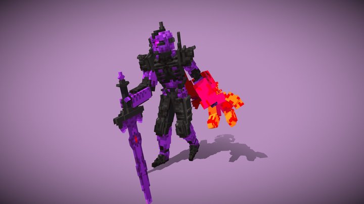 Enderlord 3D Model