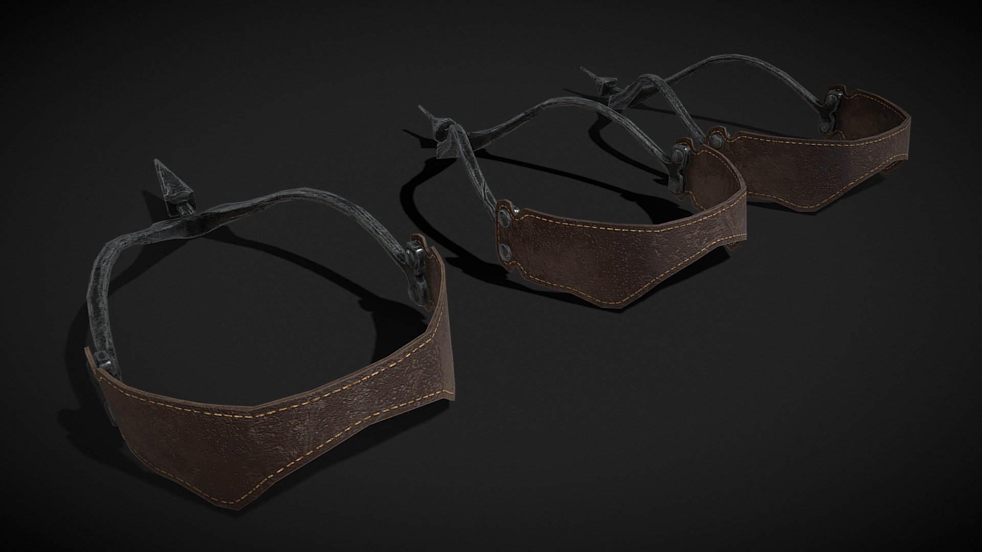 Three Prick Spurs - Buy Royalty Free 3D model by GetDeadEntertainment ...