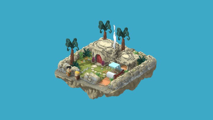 The Flintstones 3D Model