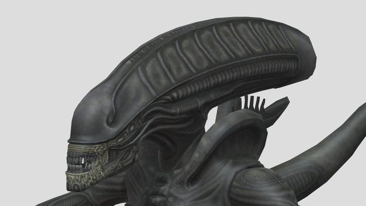 Alien_warrior 3D Model