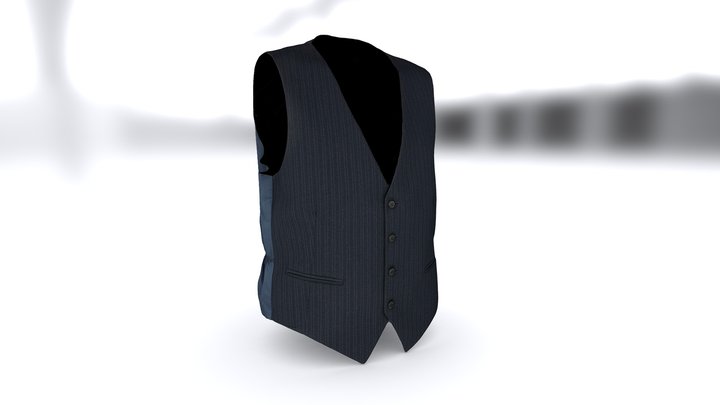 Suit - Vest 3D Model