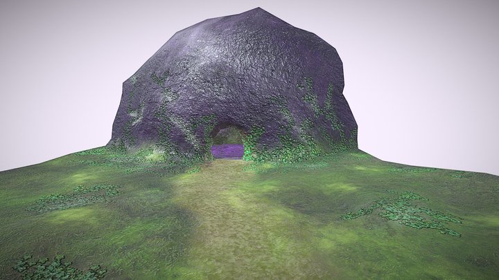 Mythical Cave 3D Model