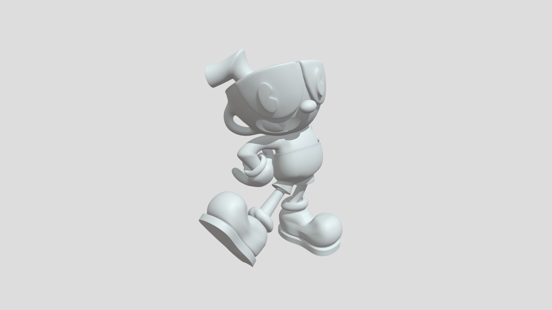 Cuphead for 3D printing