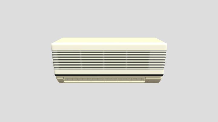 [Paper Mario: Sticker Star] Air Conditioner – Kostenloses 3D-Modell STL