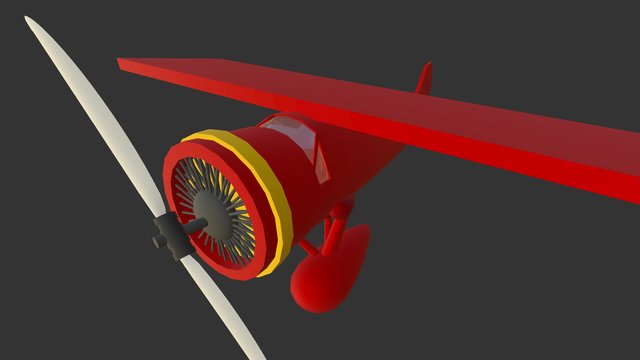 Avioneta de Amelia Earhart 3D Model
