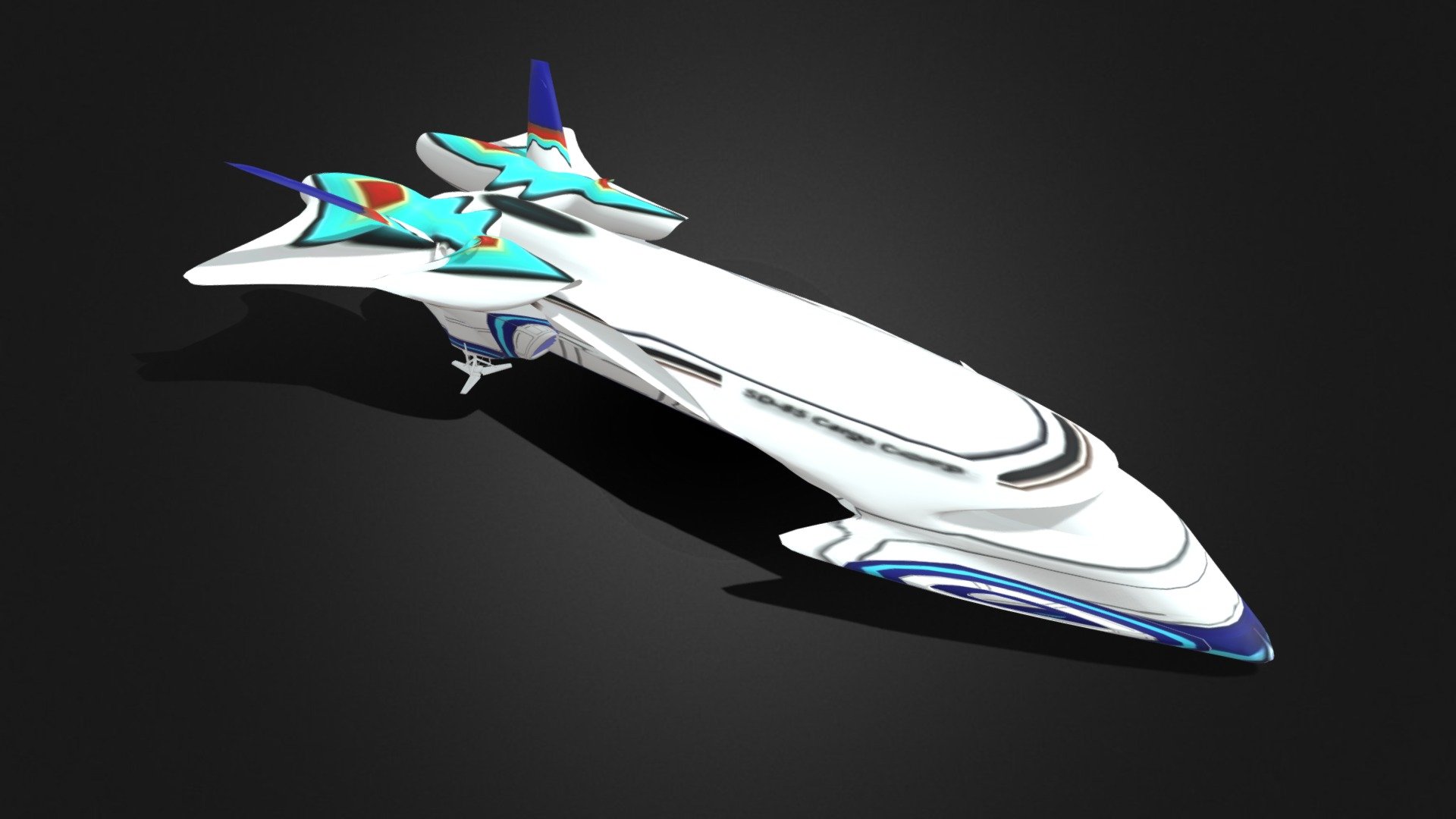 Scifi Spaceship Model Download Free 3D model by Aditya Graphical
