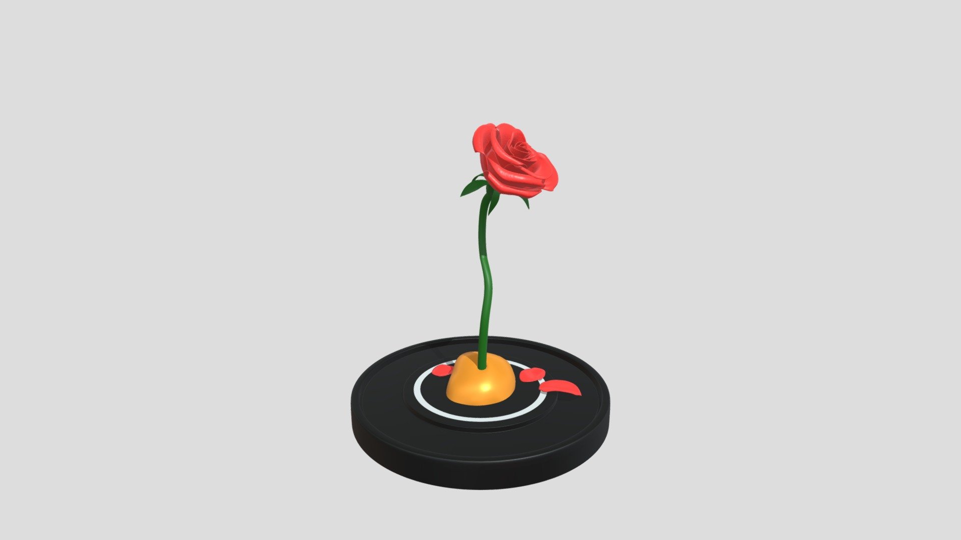 Rose - 3D model by RashadBK [573b34e] - Sketchfab