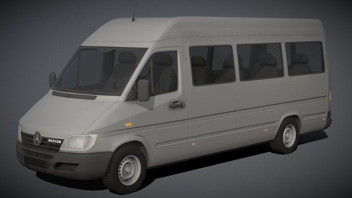 Mercedes-benz sprinter 3D Model