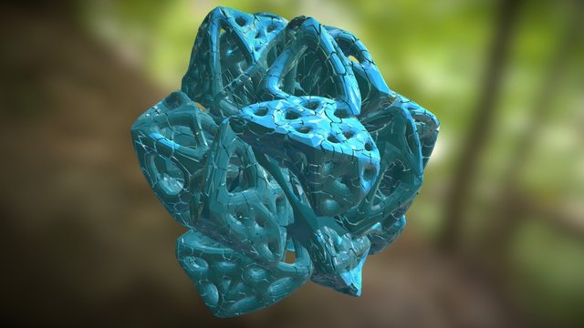 3D porous structure 3D Model