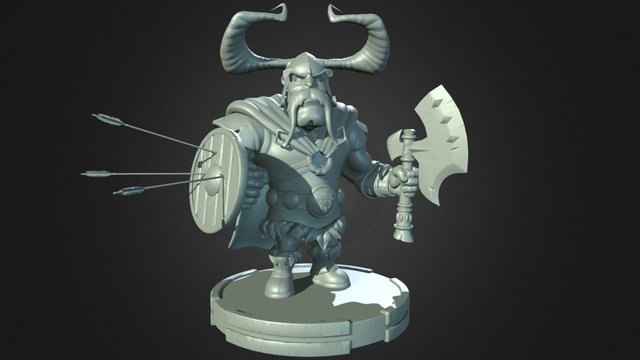 viking 3D Model