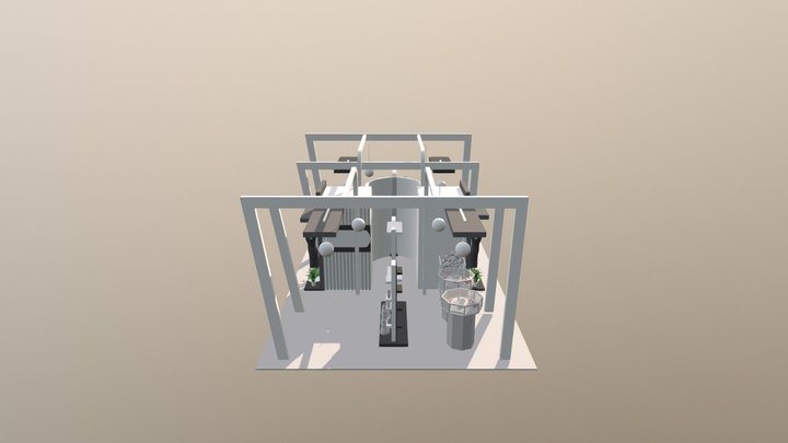 Shasthojoy Experience Store 3D Model